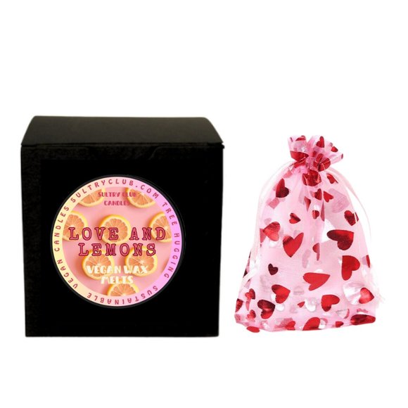 LOVE AND LEMONS WAX MELTS/TRAVEL CANDLE - Picture 2 of 4